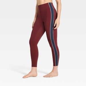 Women's Everyday Soft High-Rise Piped 7/8 Leggings - All In Motion - M NWT